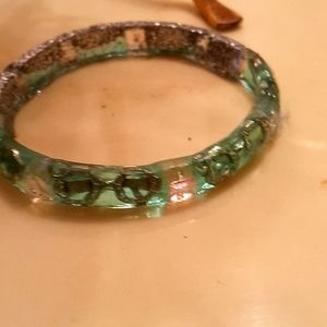 Ice cold blue bangle